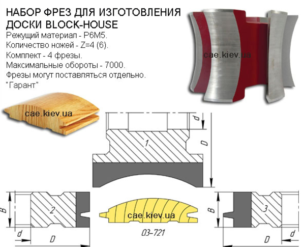 Производство и продажа фрез для деревообработки,  завод Мотор Каменец-П 5